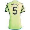 Camiseta de fútbol Arsenal Thomas 5 Segunda Equipación 23-24 - Hombre